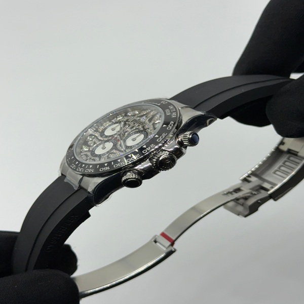 ROLEX COSMOGRAPH DAYTONA  WITH DIAMOND BEZEL AND DIAMOND DIAL  “Eye of the Tiger” SWISS MOVEMENT Super Master