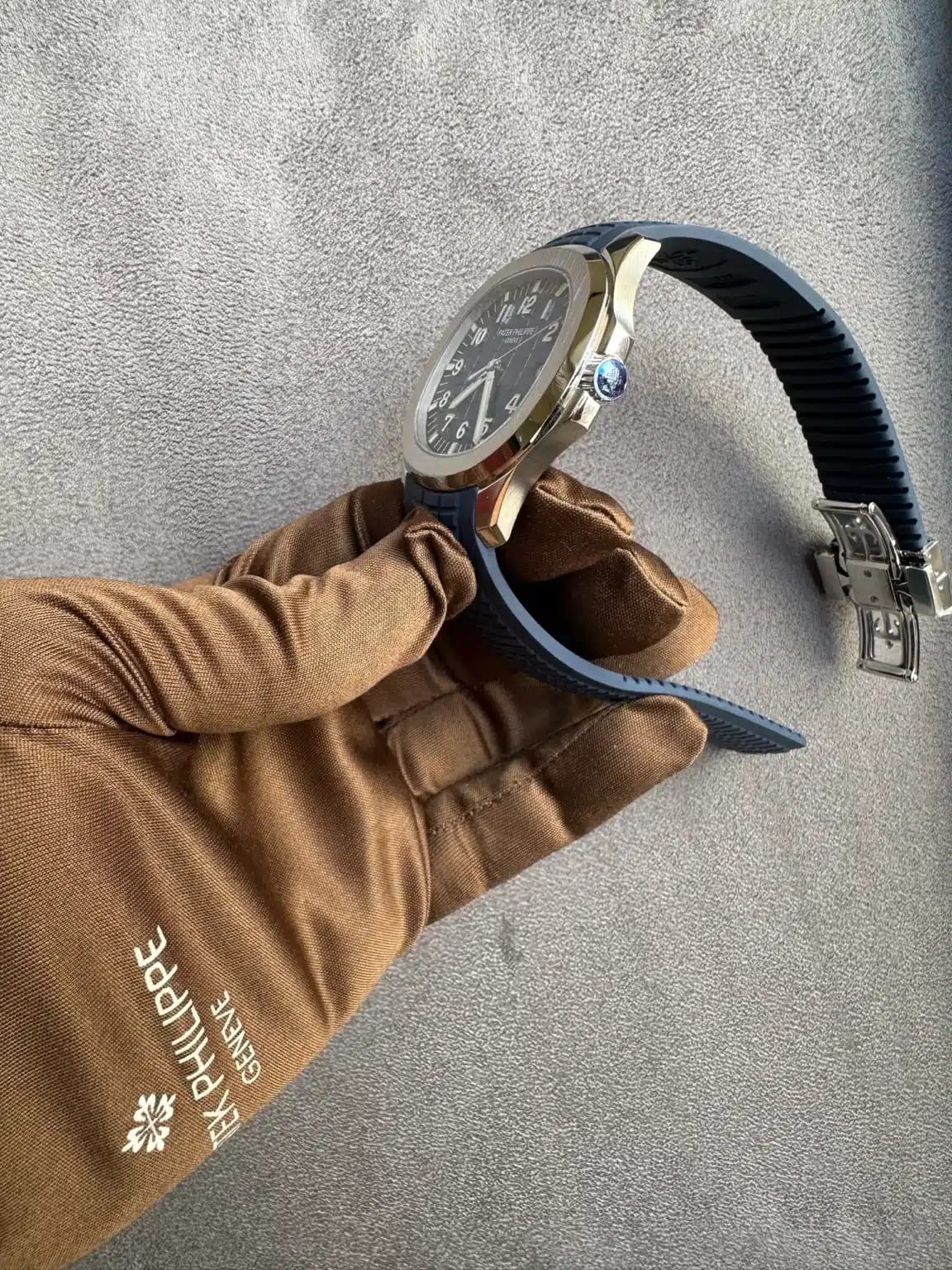 Patek Philippe Aquanaut Blue White Gold Super master premium 1:1