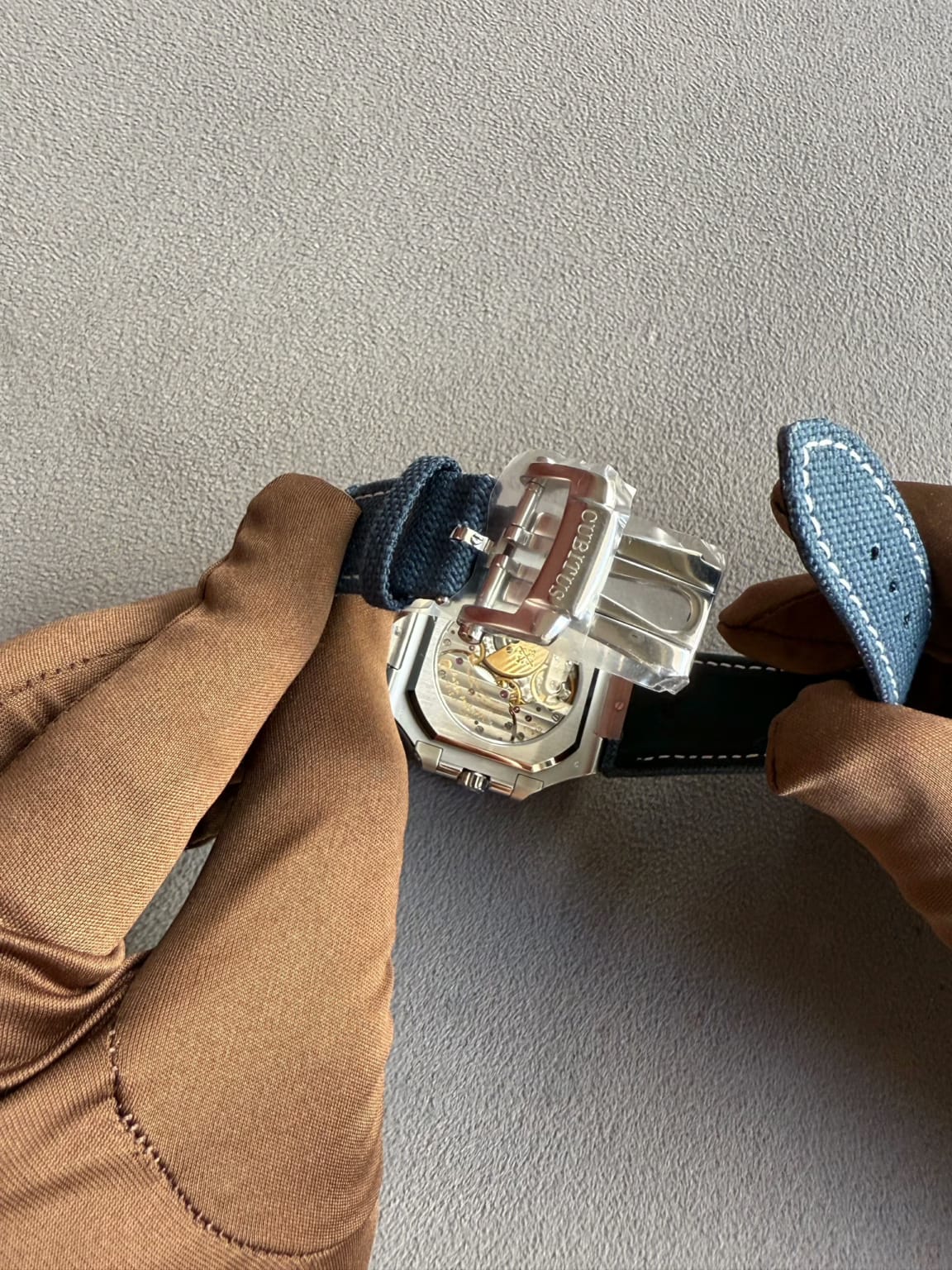 Patek Philippe Cubitus 5822P-001 Platinum Blue Dial Moon Phase(2024)