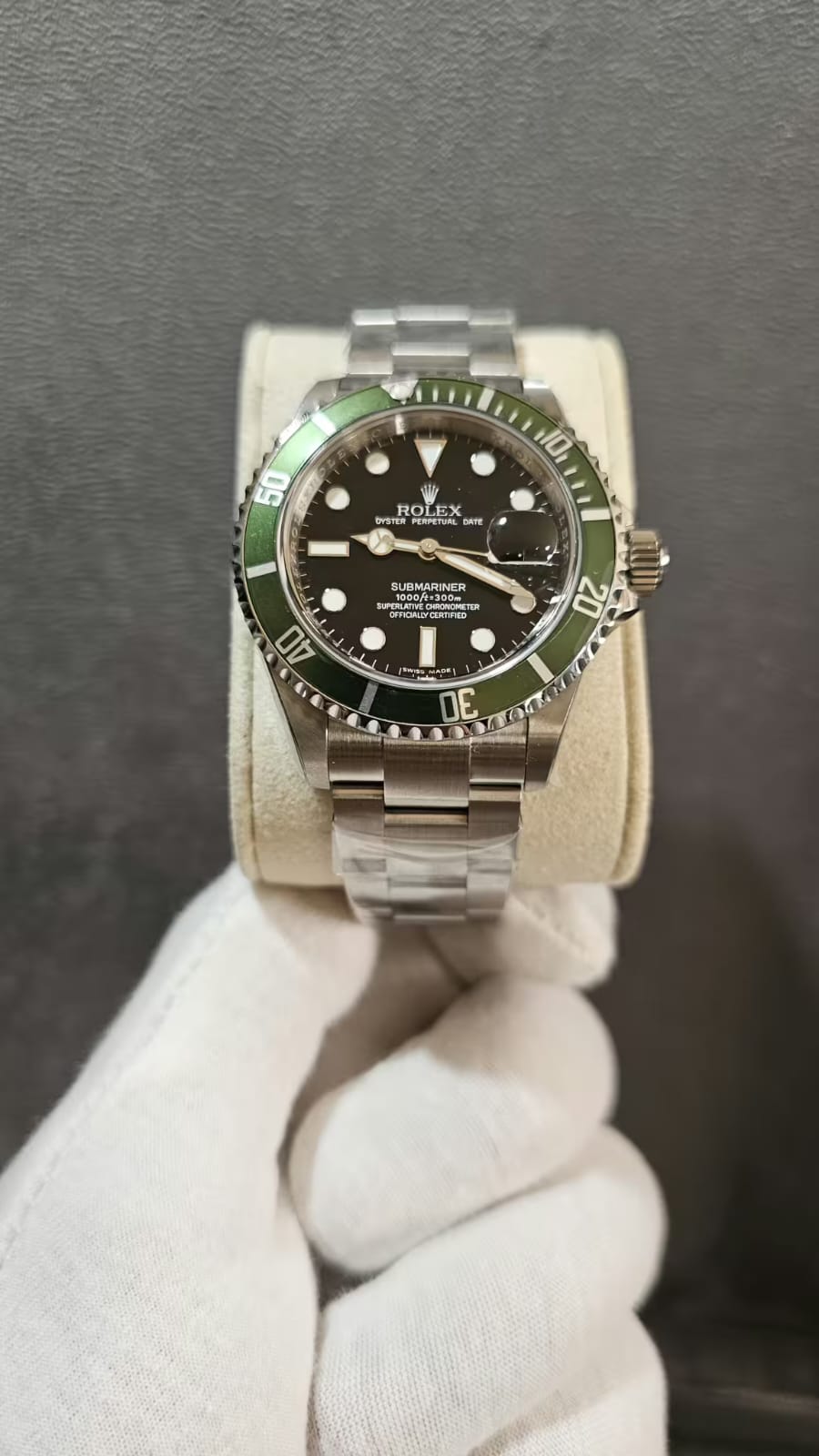 Rolex Submarine Date Kermit super master premium 1:1