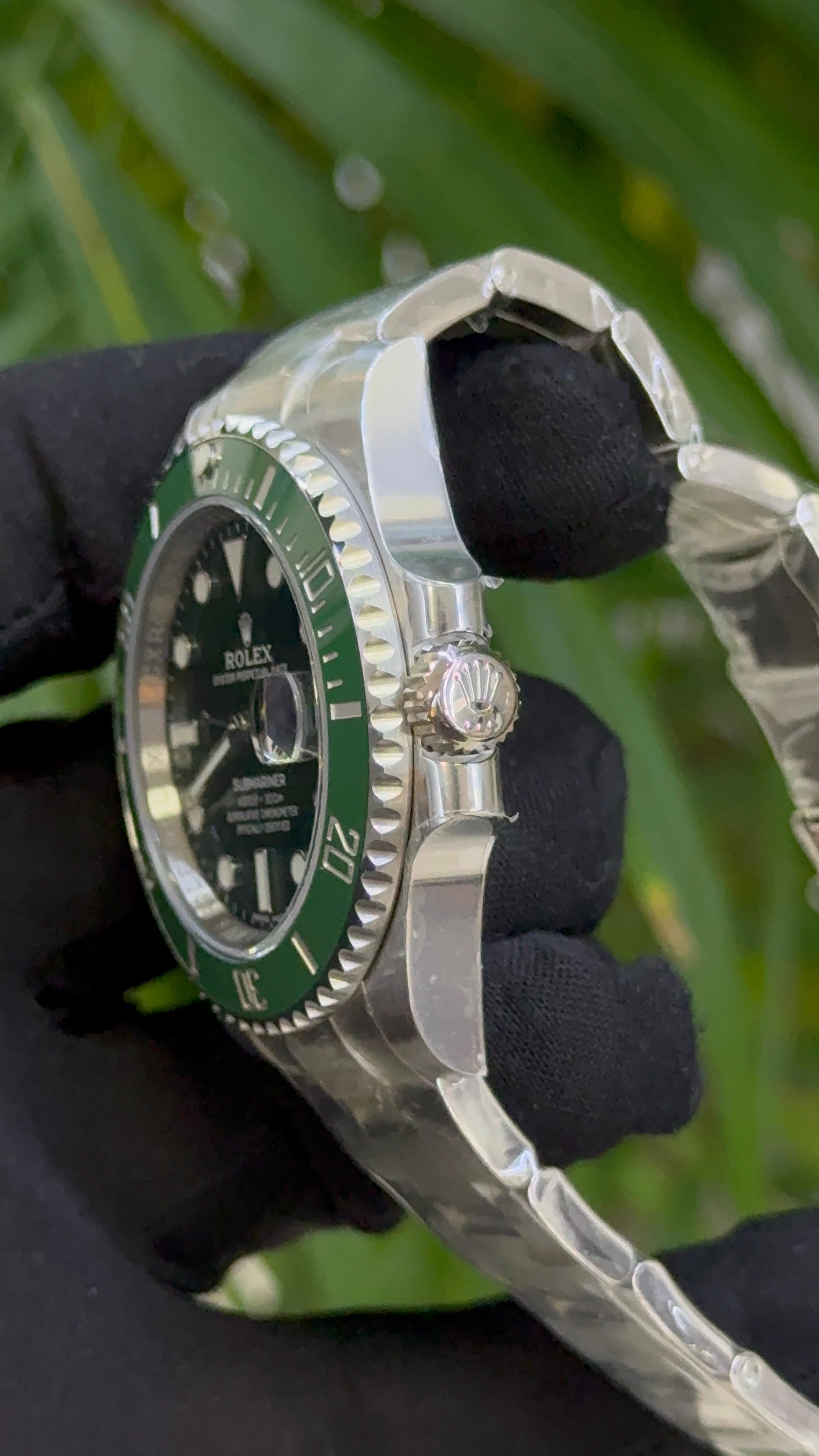 ROLEX SUBMARINER HULK GREEN DIAL Super master premium 1:1