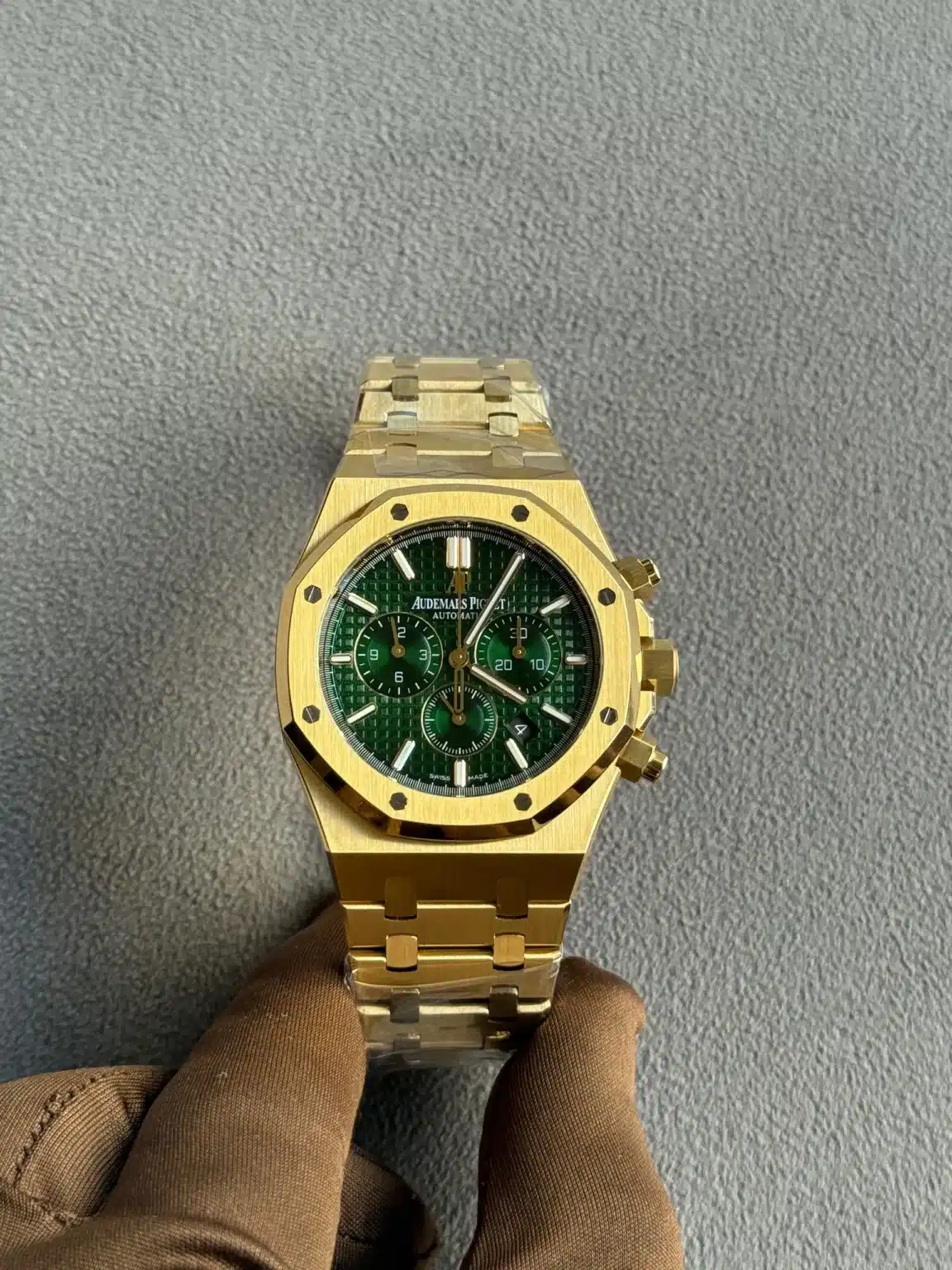 Audemars Piguet Royal Oak Chronograph Green Dial 41 mm Super master premium 1:1