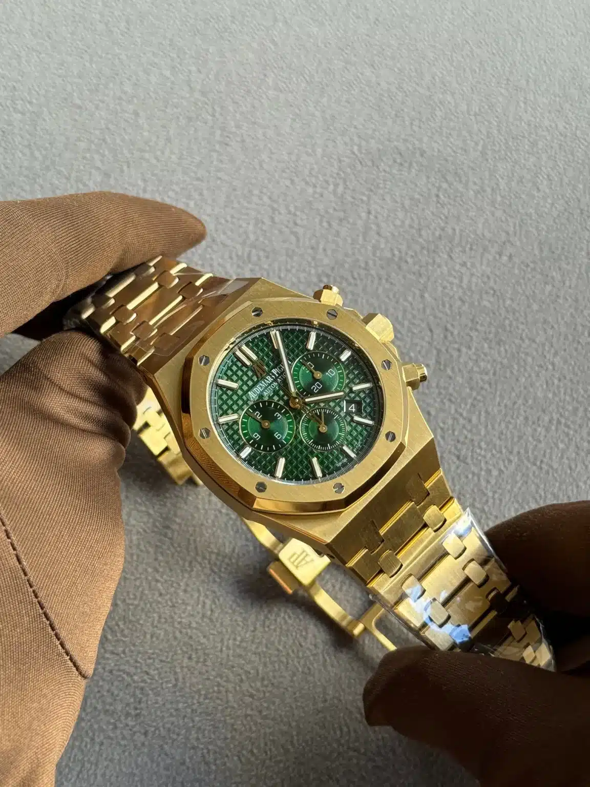 Audemars Piguet Royal Oak Chronograph Green Dial 41 mm Super master premium 1:1