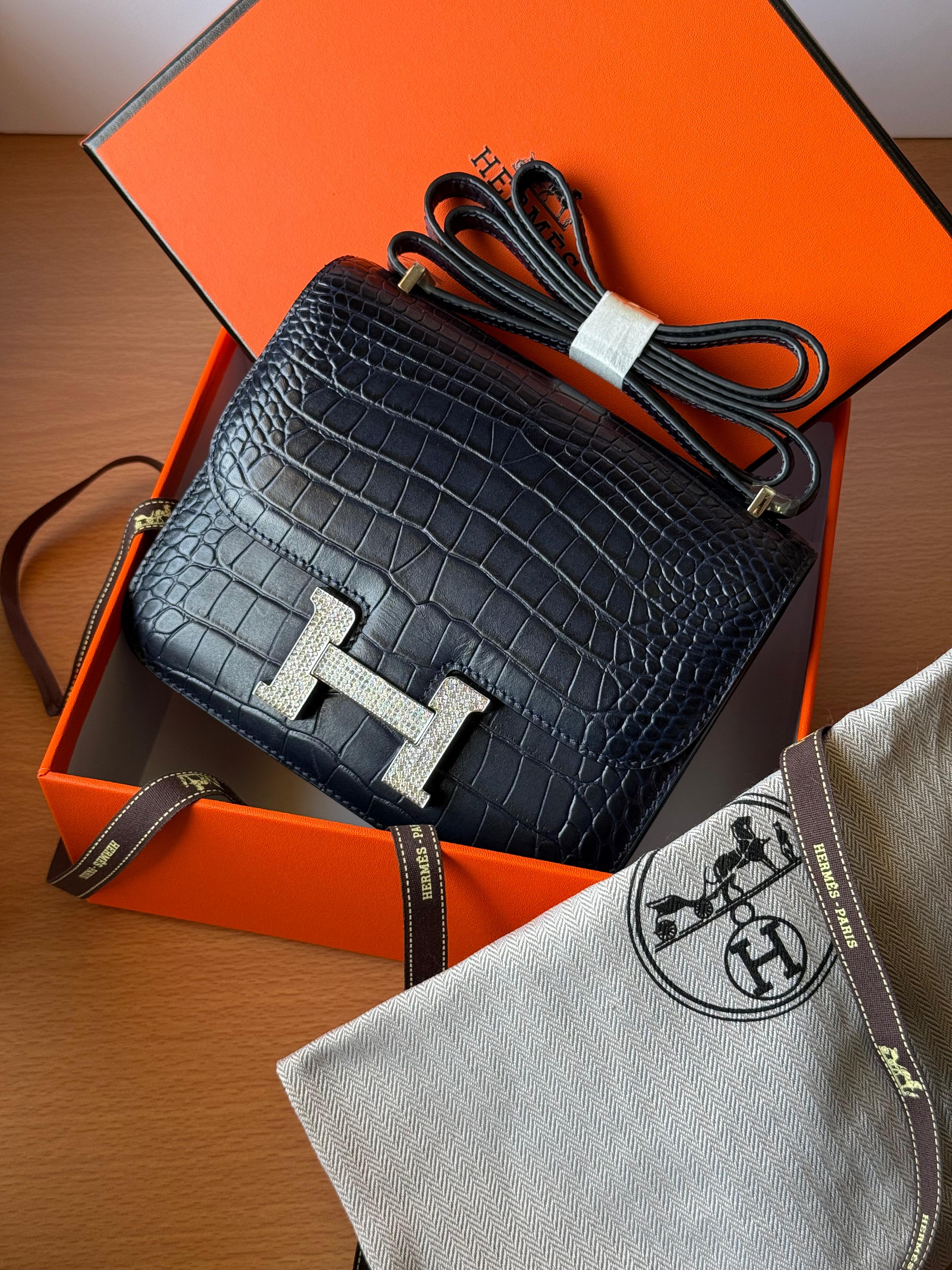 Hermes Constance Black 18 Cm Master Quality
