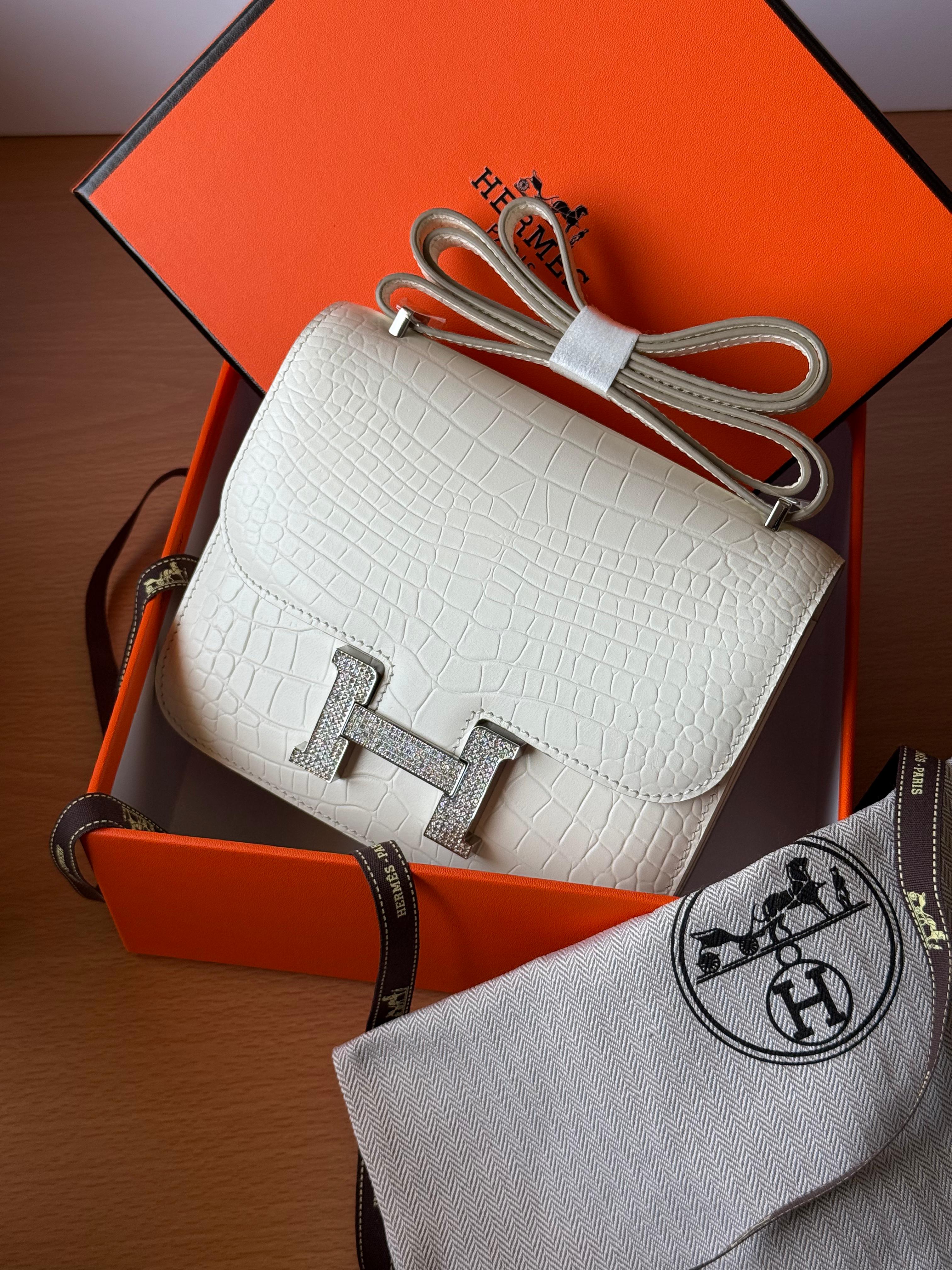 Hermes Constance white 18 Cm Master Quality