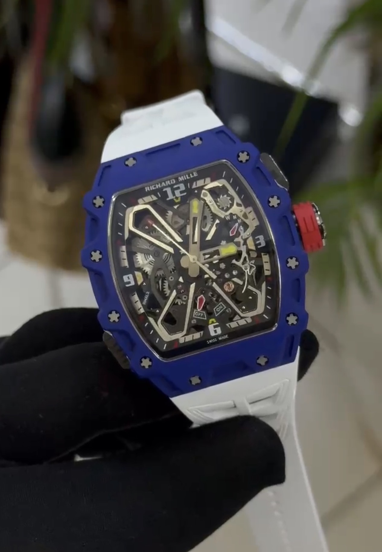 RICHARD MILLE RM 35-03 AUTOMATIC RAFAEL NADAL SWISS MADE Super master premium 1:1.