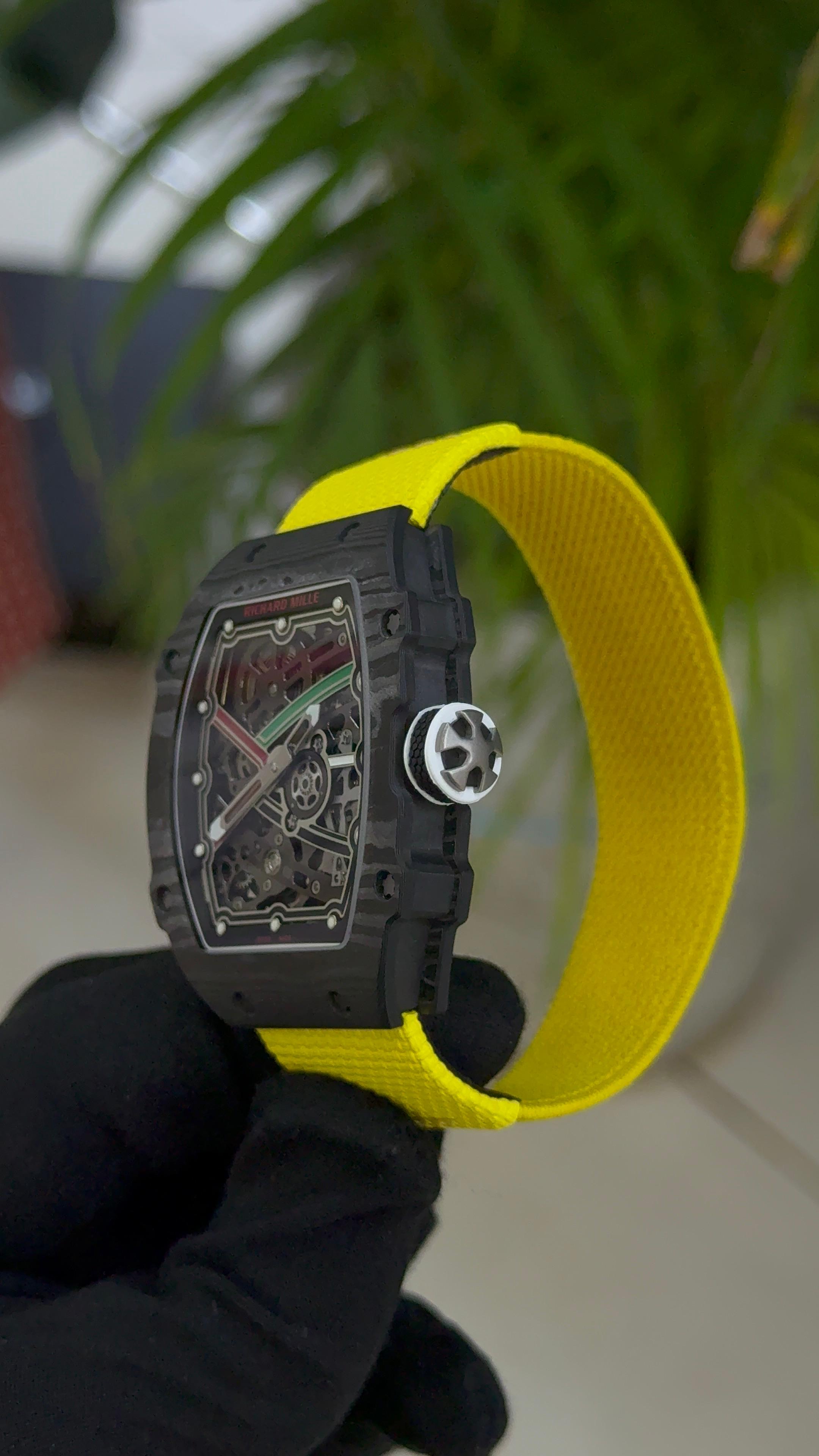RM 67-02 UAE EDITION BLACK CARBON CASE Super master premium 1:1