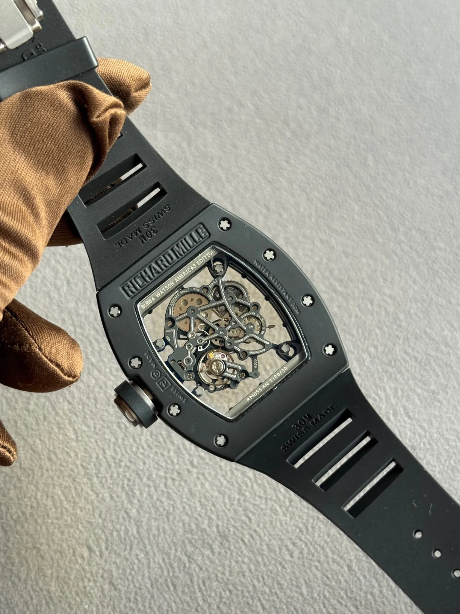 Richard Mille RM 055 Black Bubba Watson super master premium 1:1