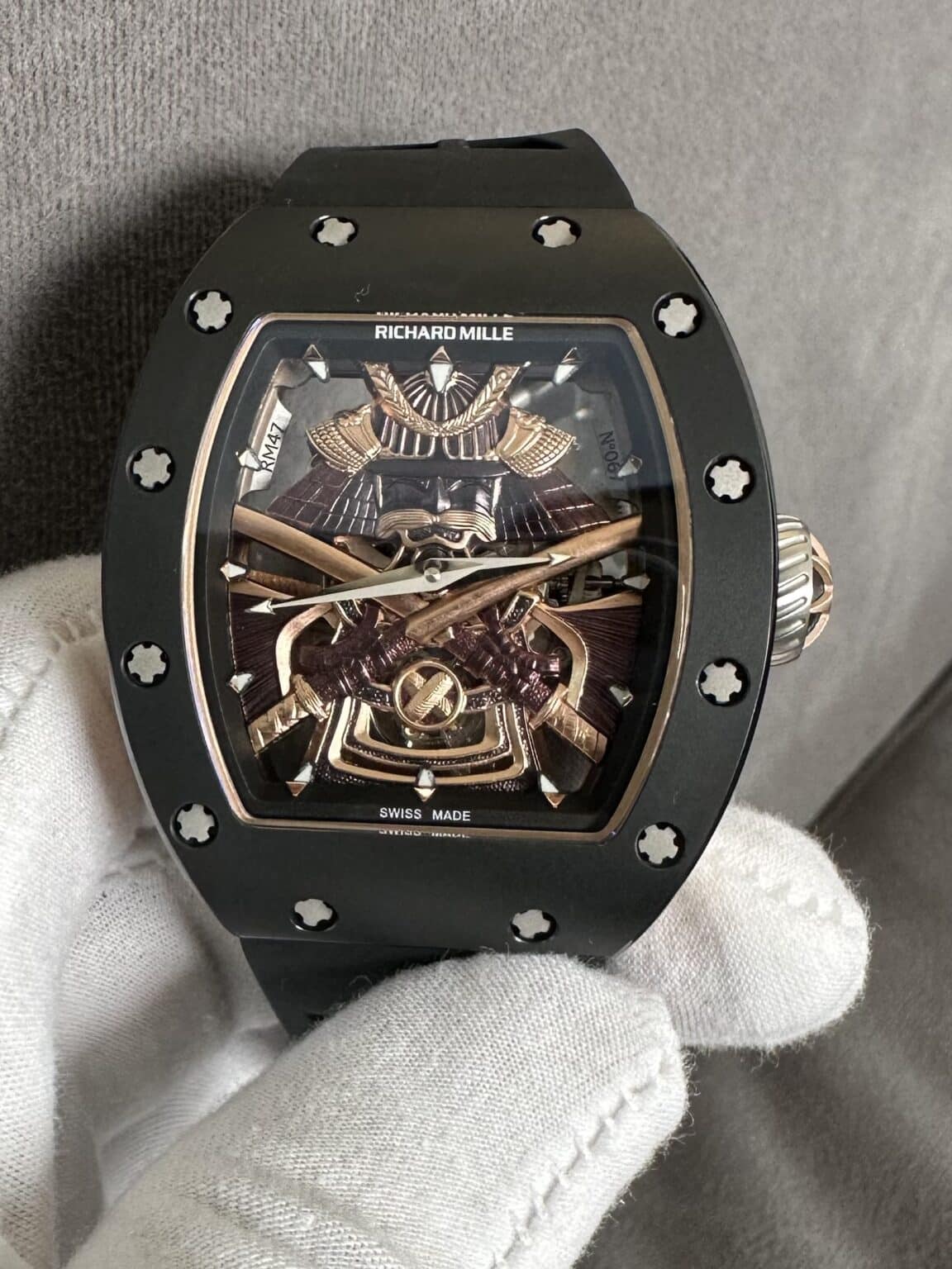 Richard Mille RM 47 Tourbillon Samurai super master premium 1:1