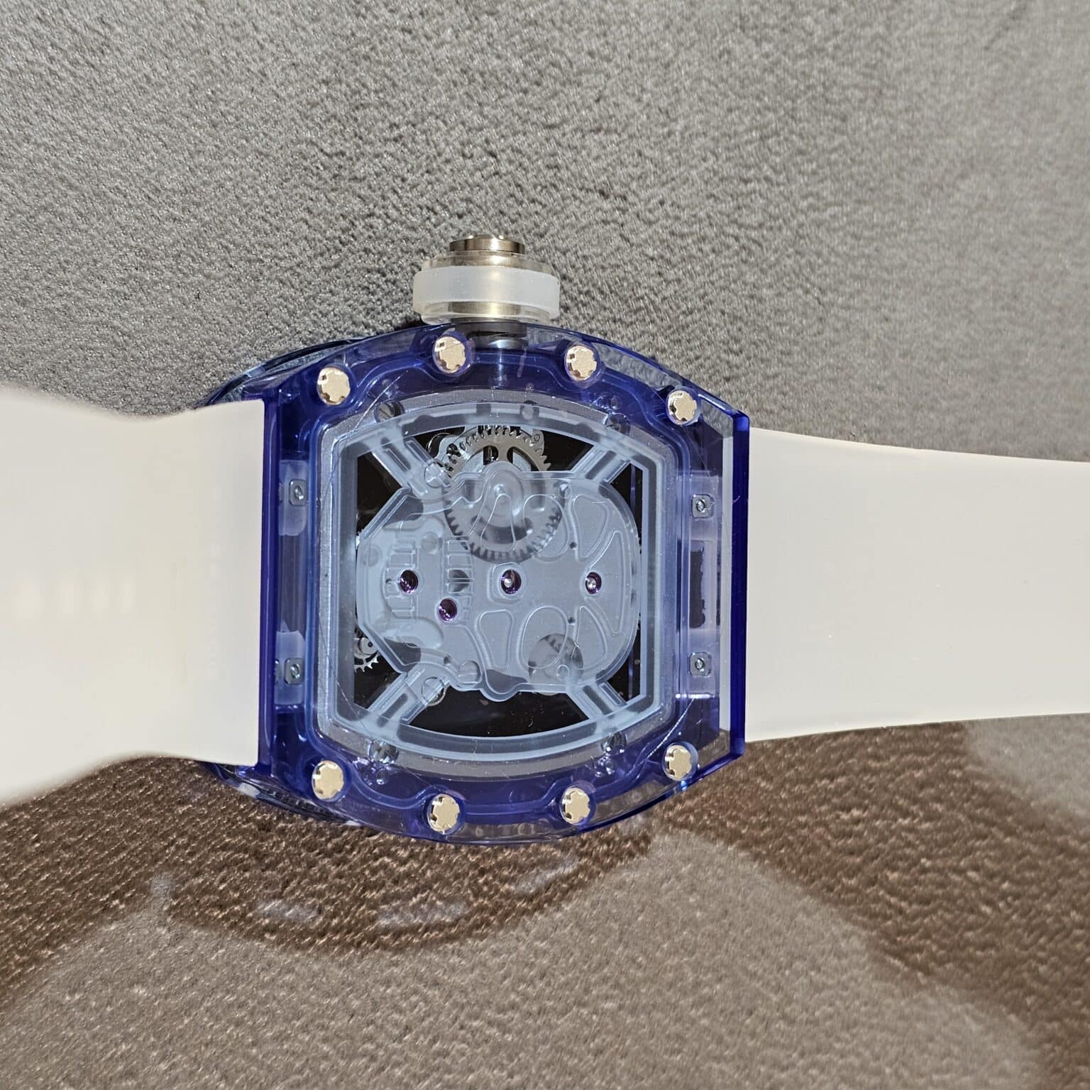 Richard Mille RM 52-04 Blue Sapphire Skull Tourbillon super master premium 1:1