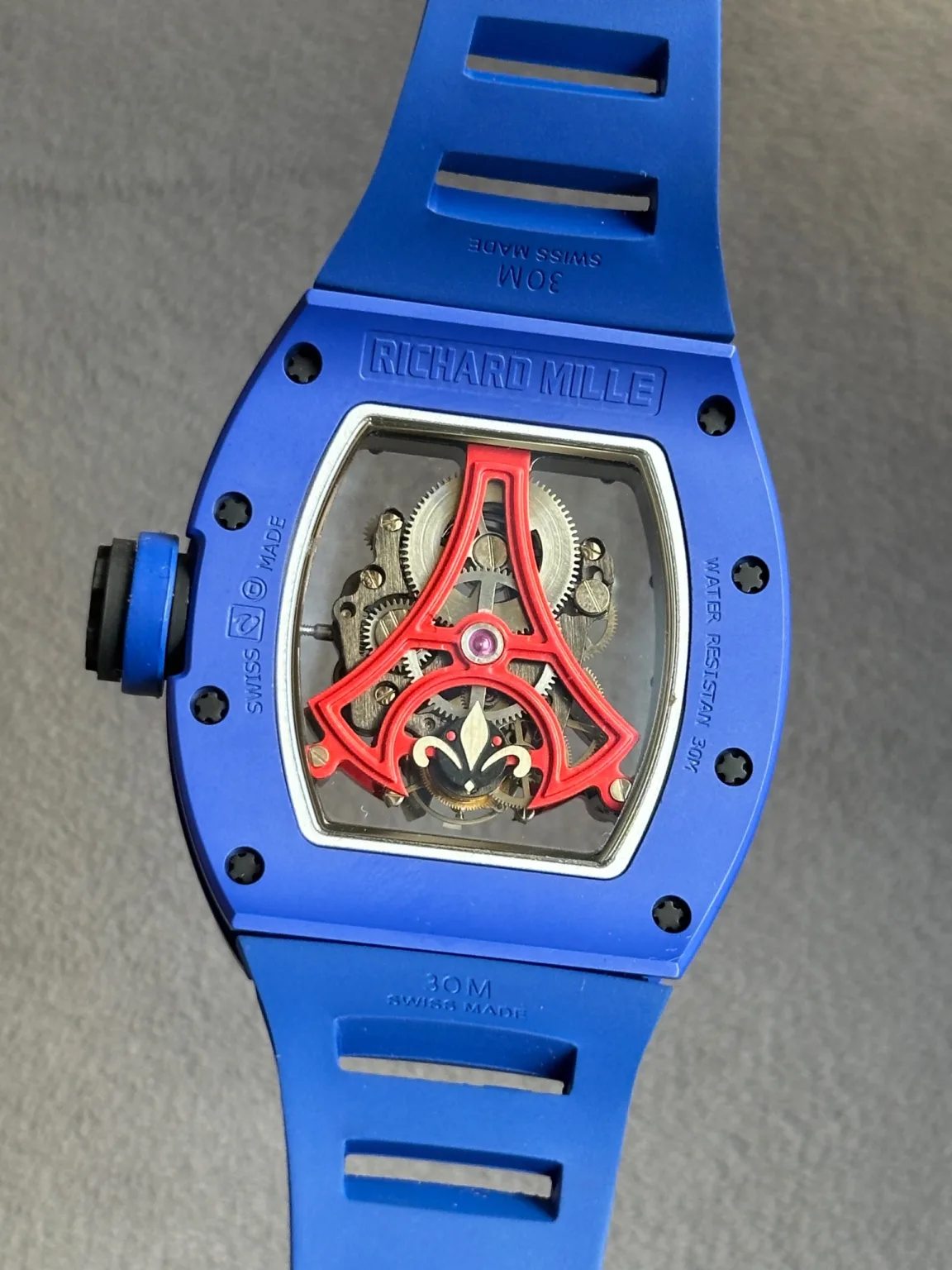 Richard Mille (2020 NEW) RM 52-03 PSG Tourbilion super master premium 1:1