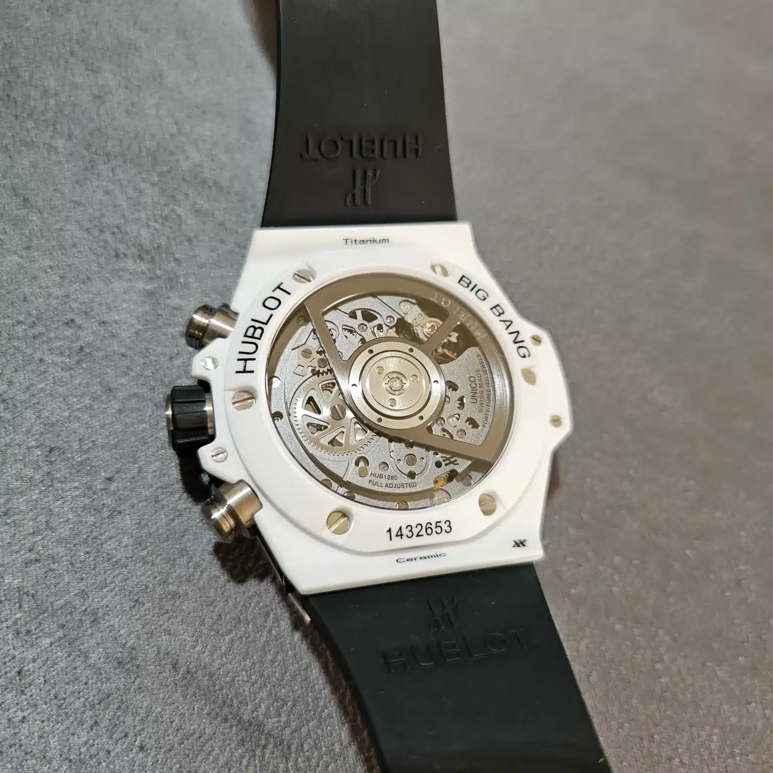 Hublot Big Bang White Ceramic 42 super master premium 1:1