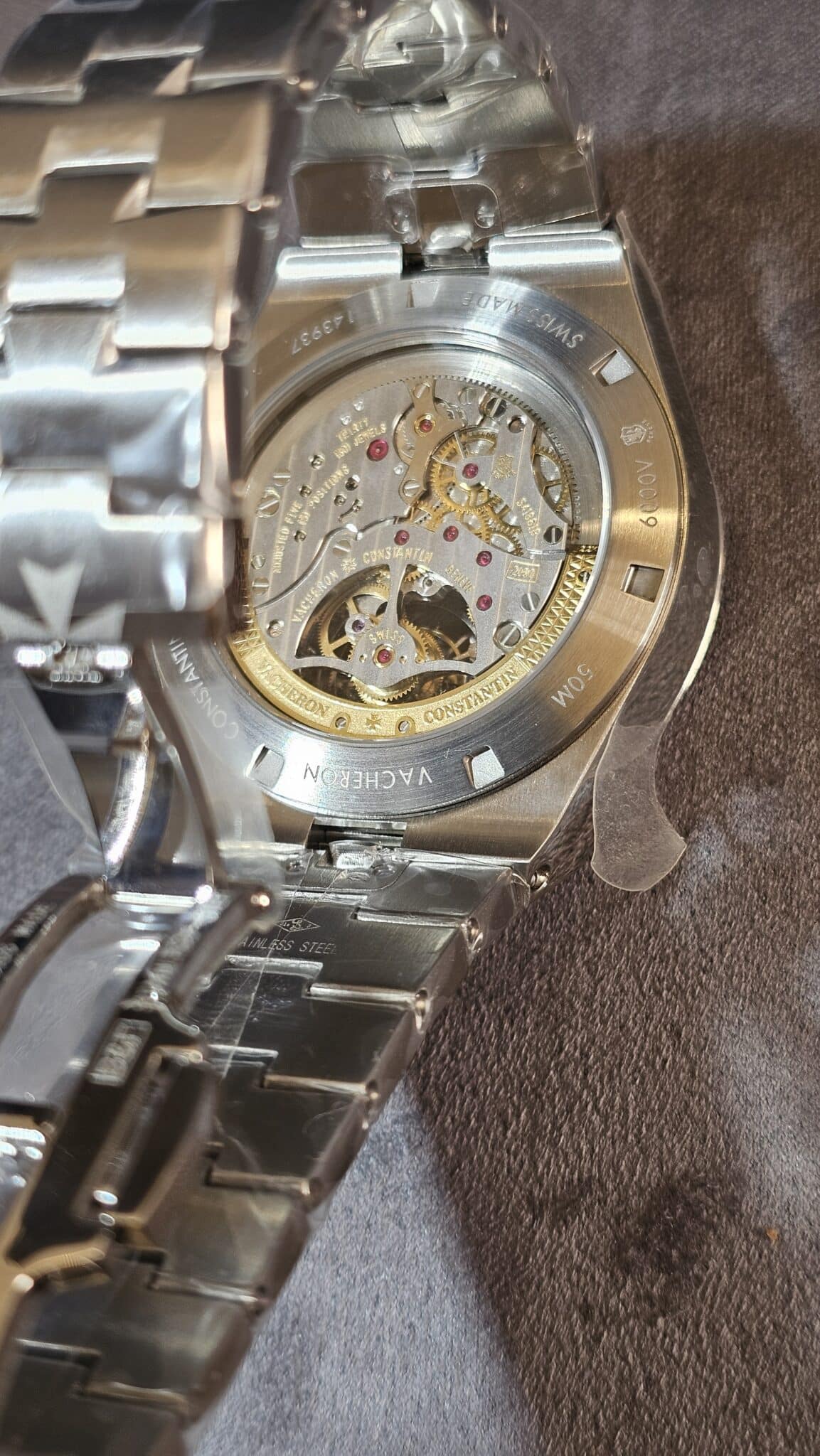 Vacheron Constantin Overseas Tourbillon 6000V/110A-B544 Stainless Steel super master premium  1:1