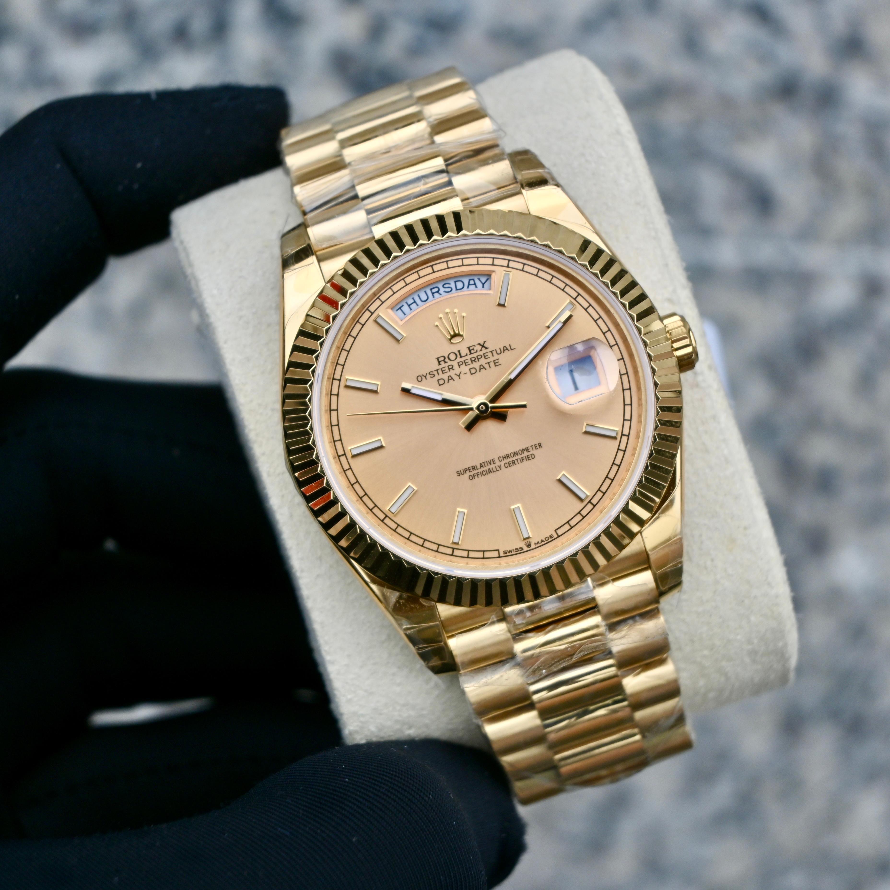 Rolex Day Date Gold Super master 1:1